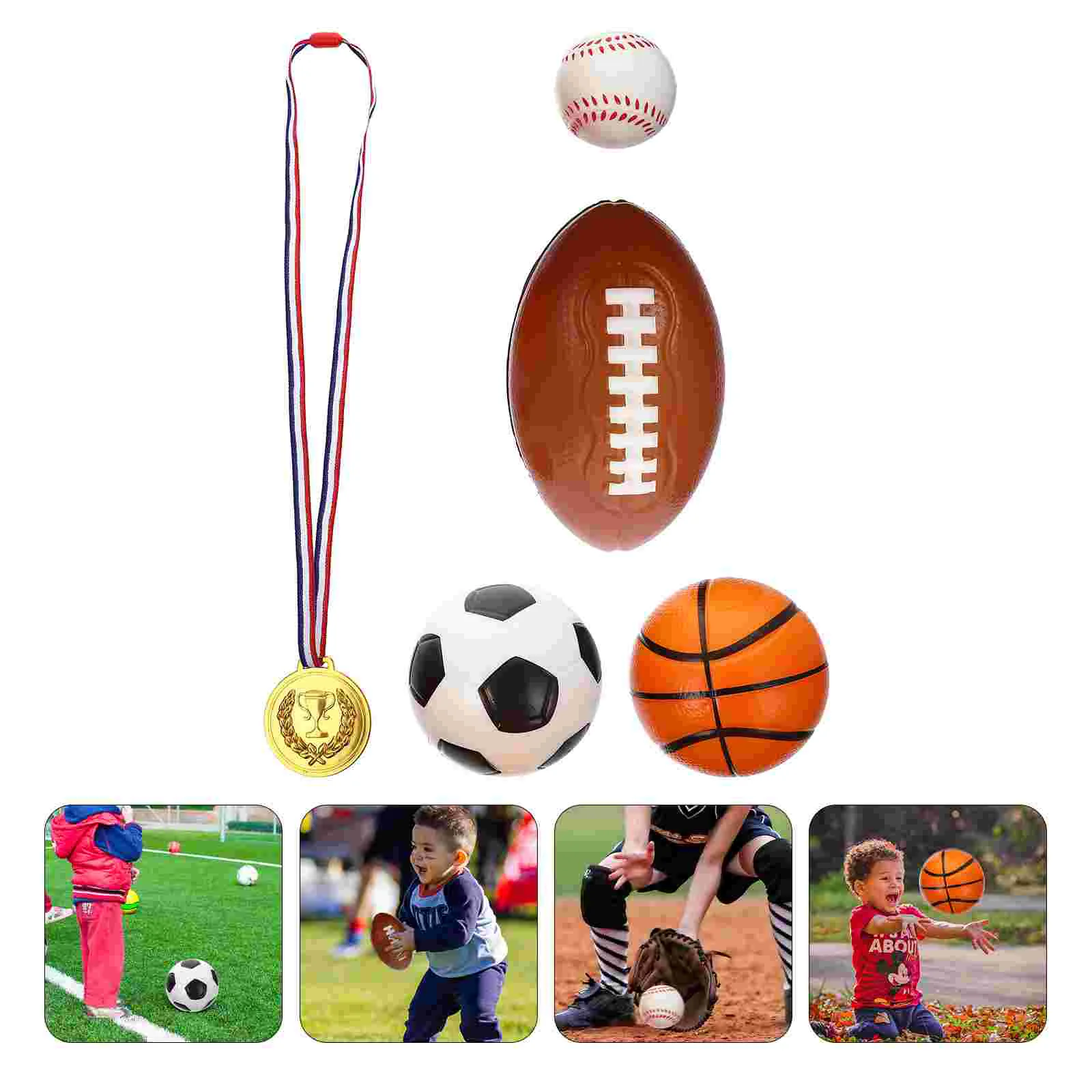 

1 Set PU Toys Squeezing Relax Balls Small Relaxing Toys for Kids