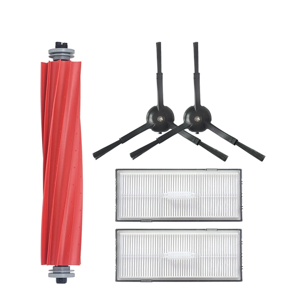 

Набор сменных деталей для Roborock G10S/G10S Pro/S7 MAXV, комплект из 5 сменных деталей для робота-пылесоса, основная и боковые щетки, фильтры НЕРА