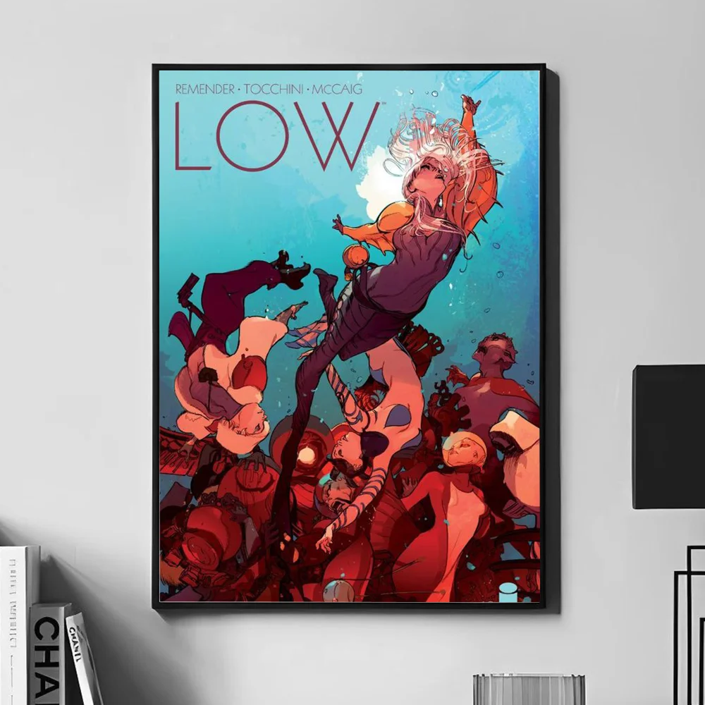 Американские комиксы Mccaig серия комиксов низкий постер настенное искусство