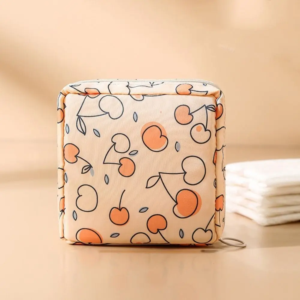 Клубничная сумка для хранения гигиенических салфеток мультяшный дизайн кошелек