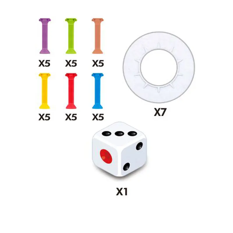 

Plastic Puzzle Balance Stacking High Building Block Toys Tower Game For Kids