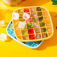 ice cube tray 36 grids diy silicone mold kitchen ice cream maker storage container ice lattice ice box making mould artifact