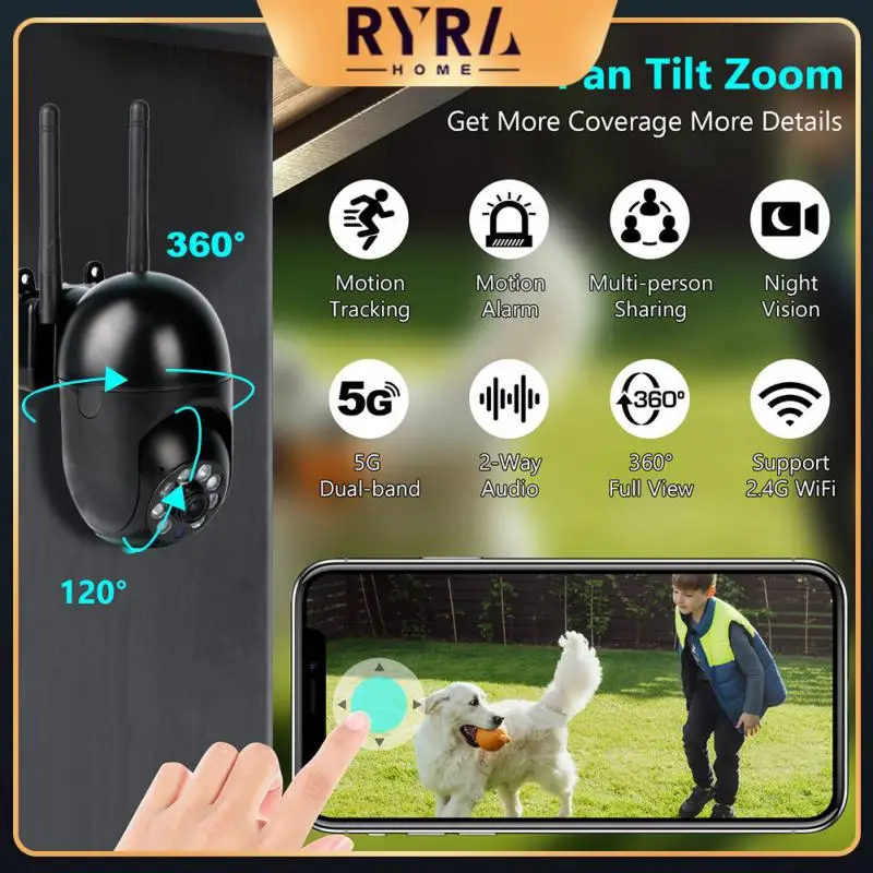 

Ip-камера для фотосъемки, 3 Мп, Hd, Wi-Fi, радионяня, 2,4 ГГц, 5 ГГц