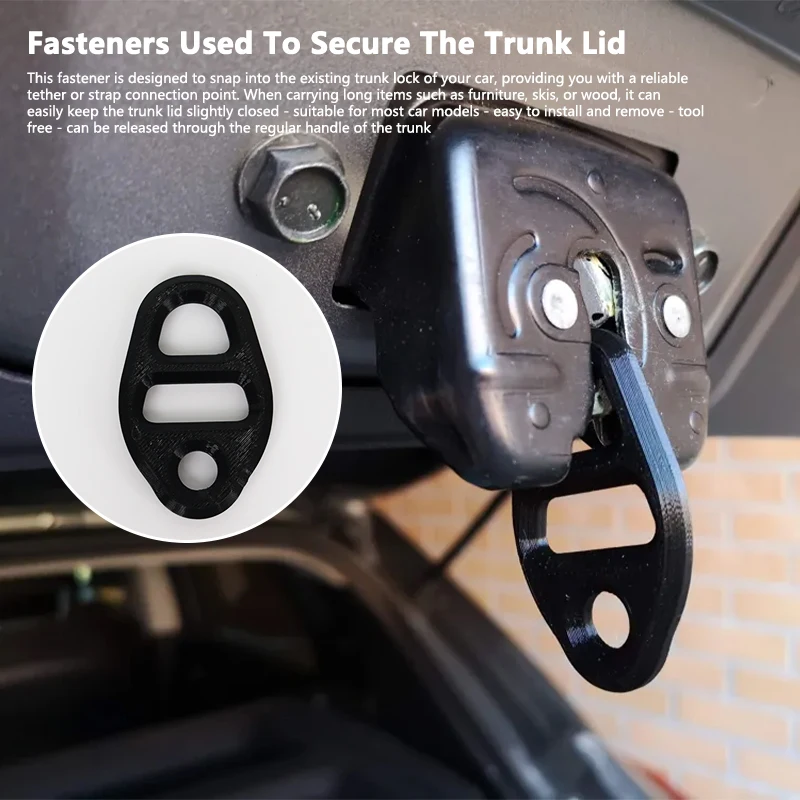 

Автомобильная Т-образная застежка крышки багажника Задний багажник Грузовая напольная сетка Стяжка крючка Кольцевая петля Подвесная сетка для плоского экрана Крепежная застежка