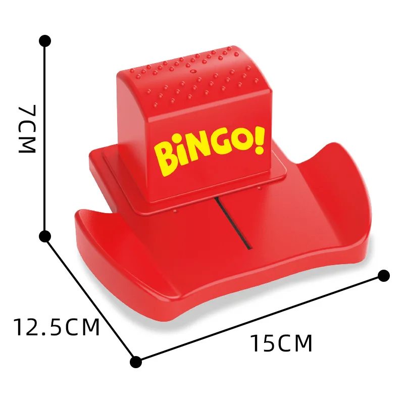 Фото Карточная игра Bingo BIN GO GAME Карточная обучающая машина Фокус на графике, цифрах, английских слов, карточках, настольных играх, головоломках №5