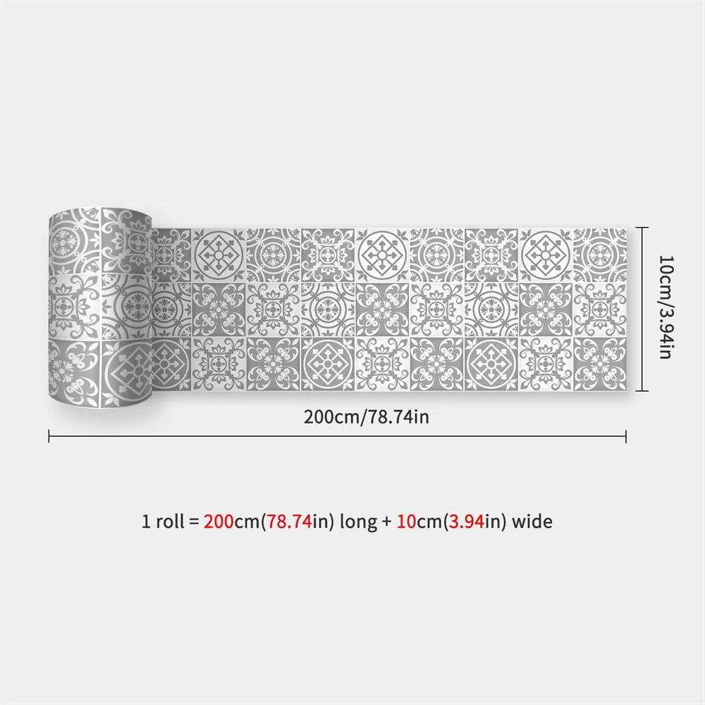 

ПВХ наклейки для плинтуса Moroccan Mosaic