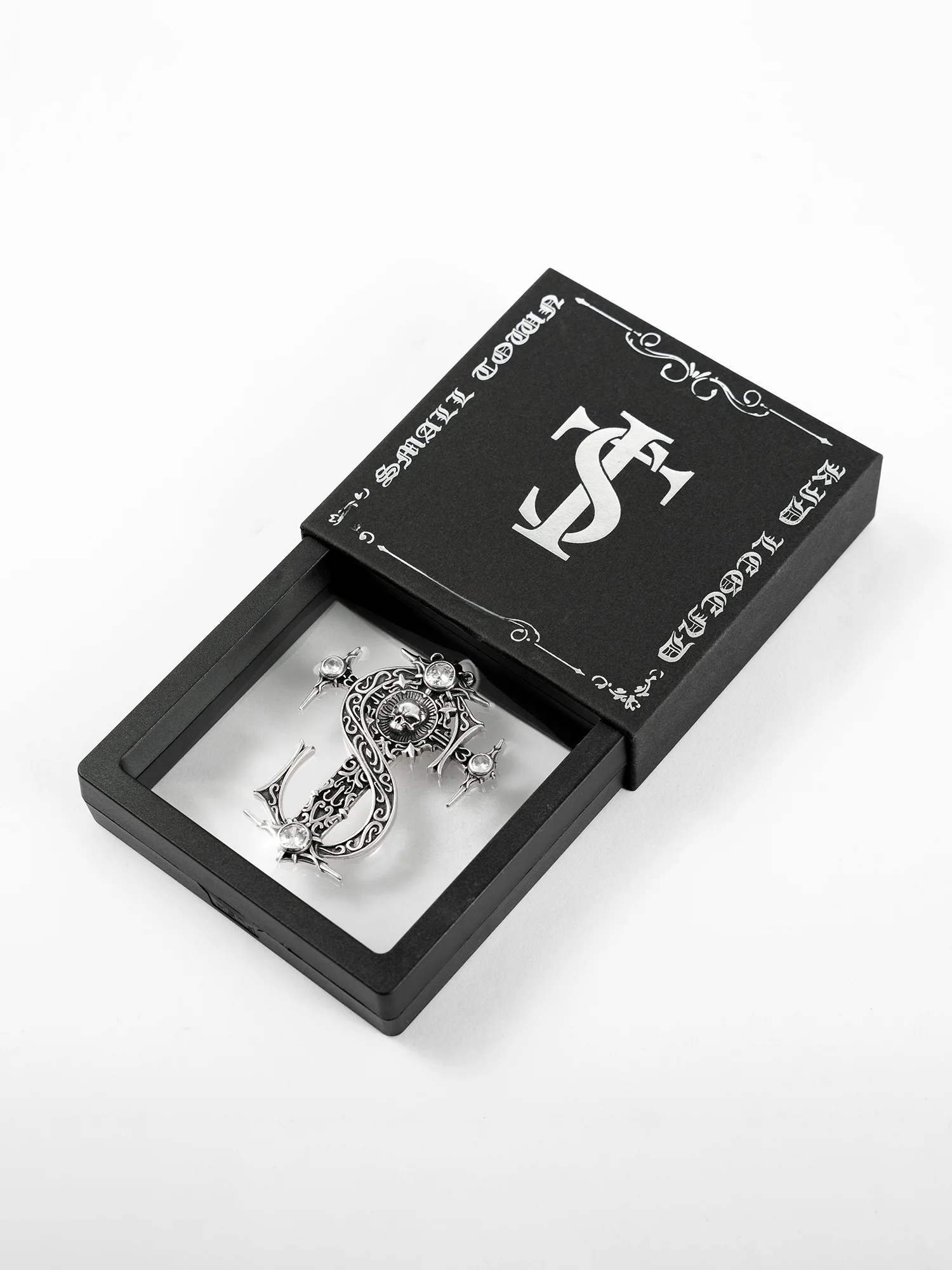 Asen Same STK Smalltownkid Medieval Skull Pendant Necklace American vintage Casual |