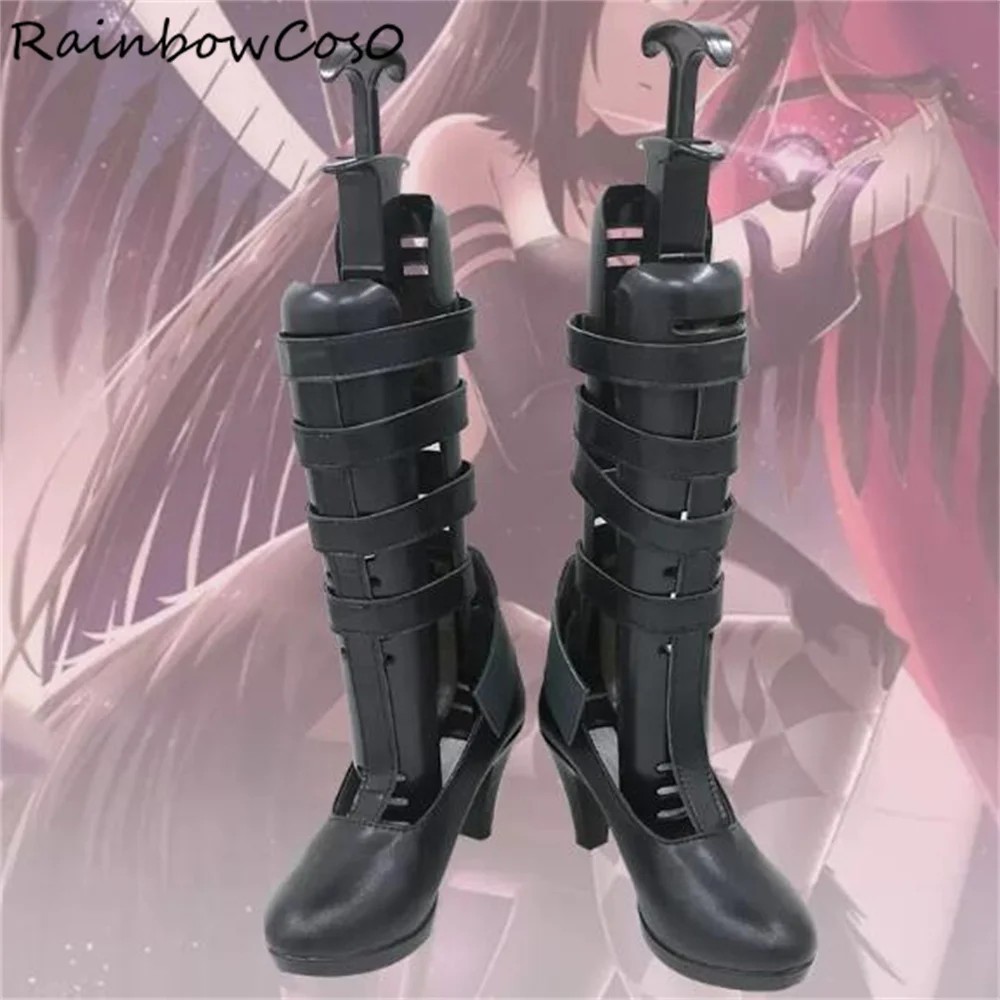 Обувь для косплея Akemi Homura Puella Magi Madoka Magica ботинки игры в искусственном стиле