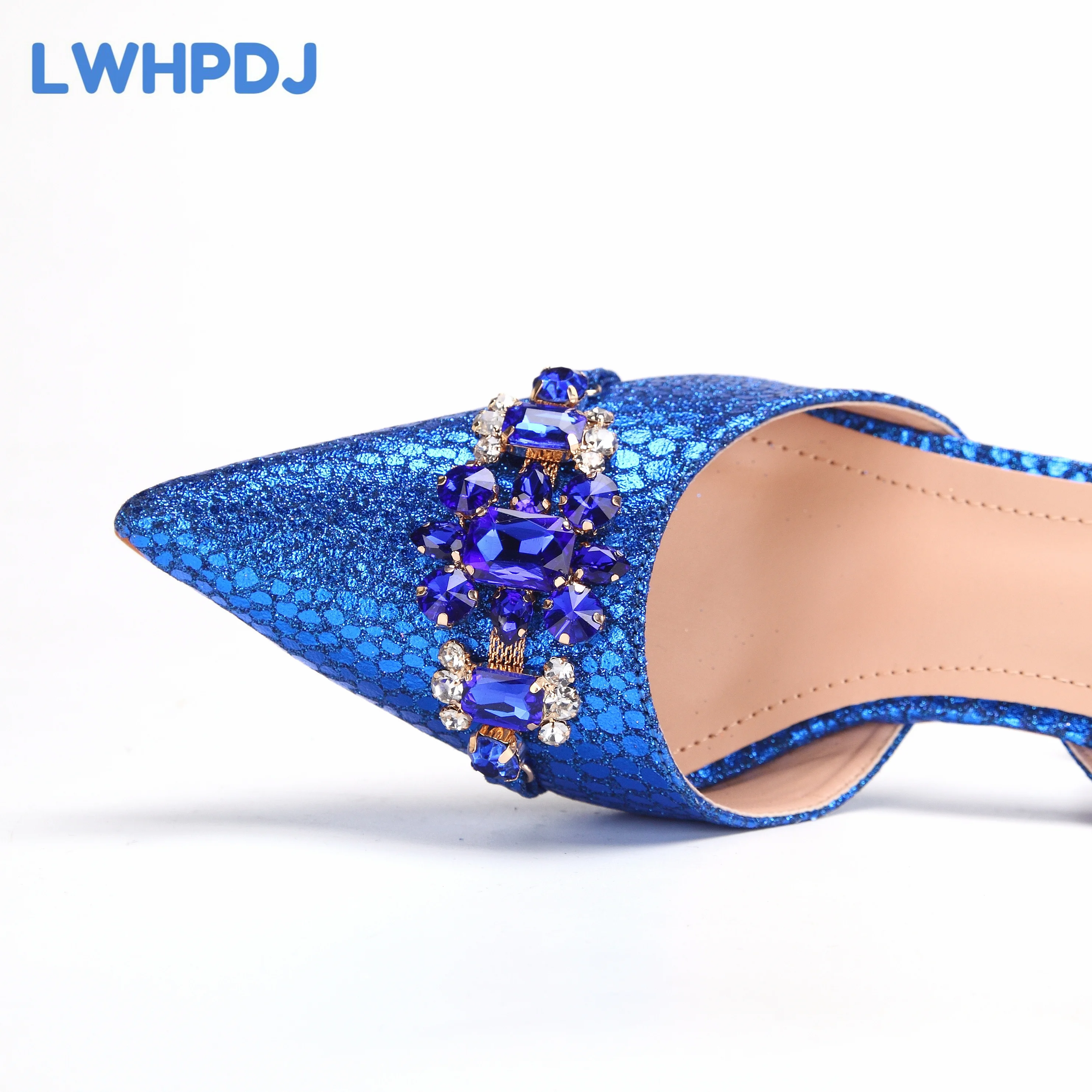 Туфли на высоком каблуке для женщин комплект из туфель и сумок с вышивкой в