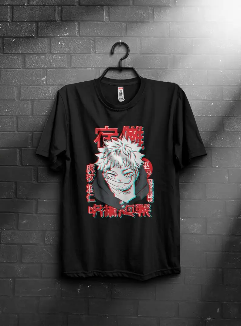 Футболка подарок ей мужчине мальчику аниме рубашки подарки Сатору ююютсу