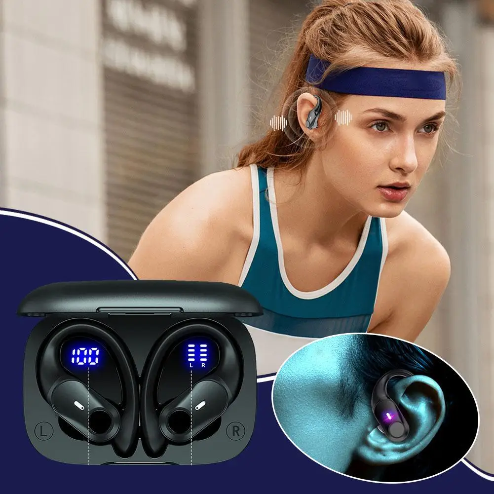 

Портативная Беспроводная Bluetooth-гарнитура с дисплеем мощности