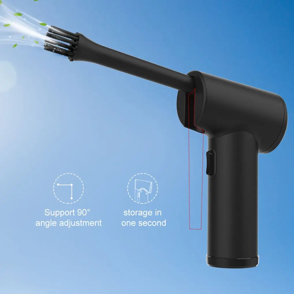 

Cordless Air Duster Electric Air Blower Computer Keyboard Cleaning，Rechargeable Handheld Computer Duster Cleaner