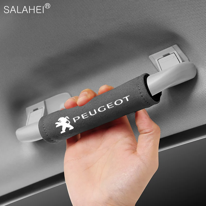

1Pcs Car Roof Pull Cover Handle Gloves For Peugeot 307 206 308 407 207 3008 406 208 508 301 2008 408 5008 Interior Accessories