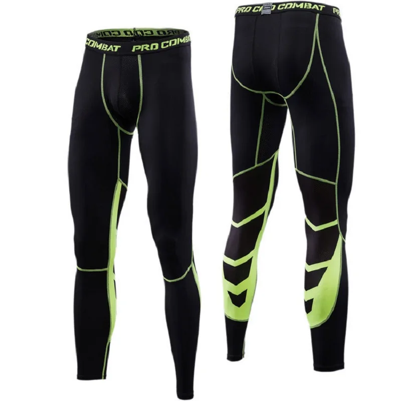 

Leggings Men's Fitness Sports Leggings Running Training Digital Printing Trousers Elastic Quick-drying Breathable Sports Pants