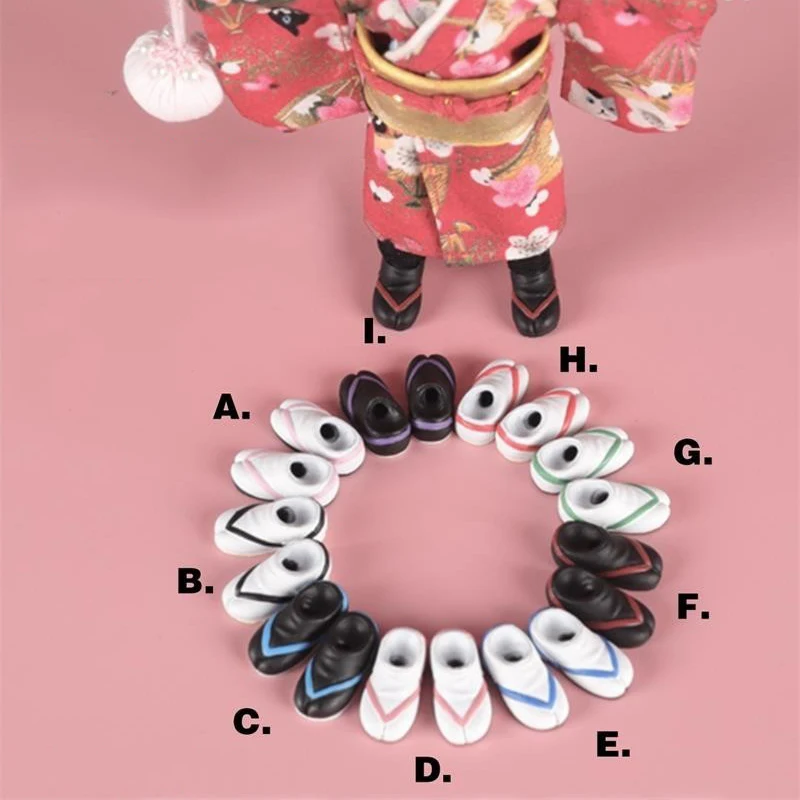 

HOUZIWA Doll Accessories Clogs GSC YMY OB11 Doll Shoes