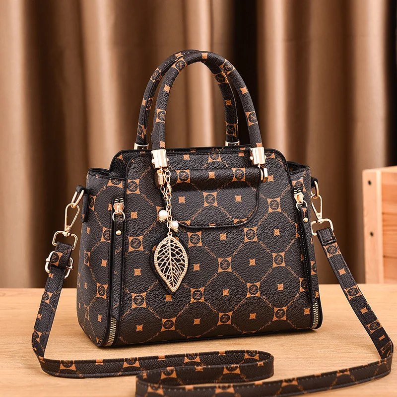 Женская сумка-тоут высококачественная кожаная сумка с ручками сверху большая