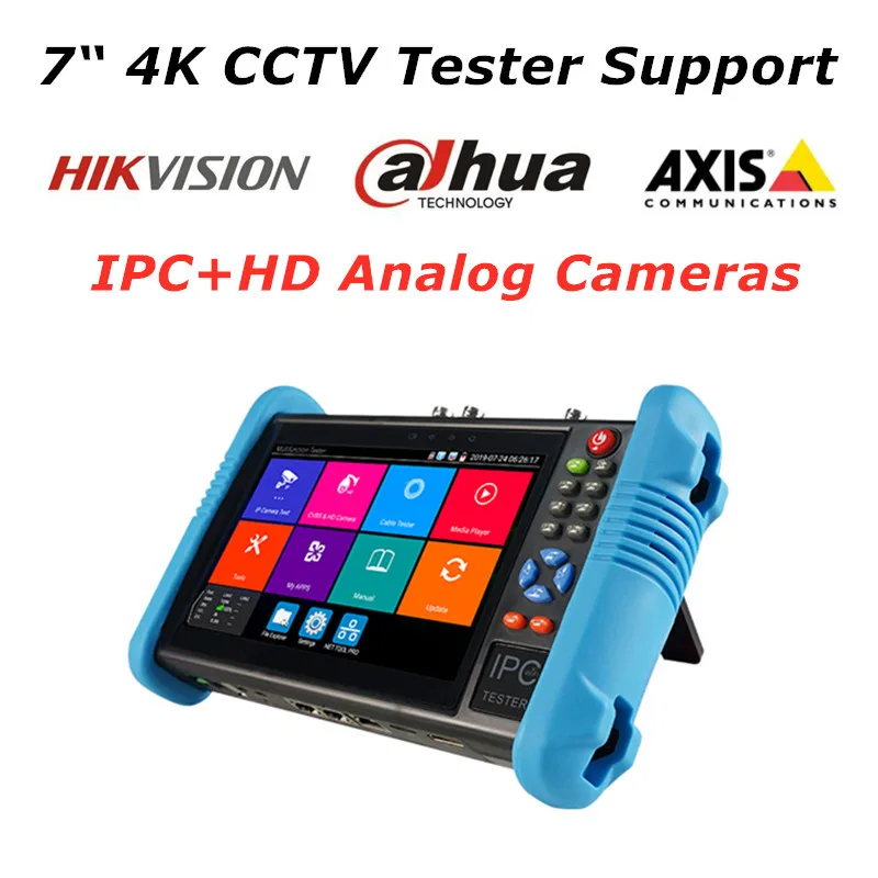 IPC9800 IPC CCTV тестовый монитор 8MP AHD TVI CVI test er Plus H.265 4K видео дисплей IP-камера тест
