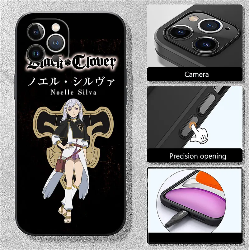 HI5 аниме чёрный клевер мягкая искусственная кожа для Realme Narzo 50i30A 30 20 C33 C31 C30 C25Y C25S C21Y