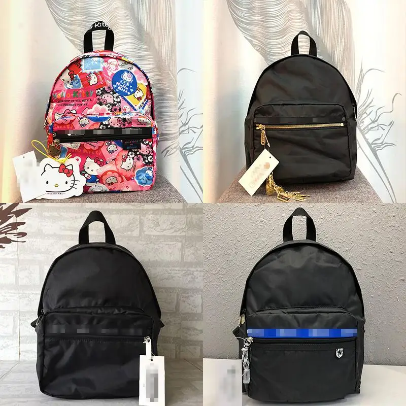 

Мультяшные аксессуары Sanrios Hello Kittys Kawaii Модный женский рюкзак ручная сумка студенческий рюкзак сумка для путешествий Подарок 3358 маленький