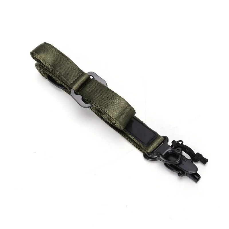 

Tactical Adjustable Quick Release 2 Point Sling Strap Wear-resistant Swivels Airsoft Hunting Rifle Sling Bungee Shoulder Straps