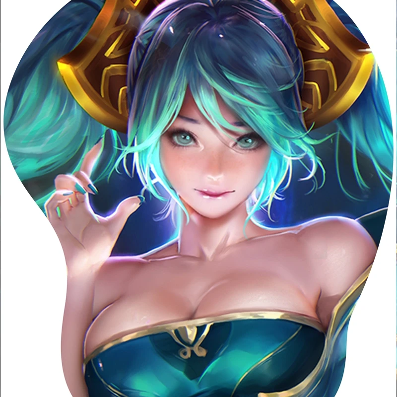 

Sexy girl anti slip mouse pad, soft 3D hip pad with pad, mouse pad