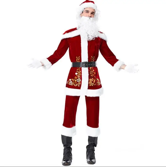 

Santa Claus costume cosplay Christmas Clothes Costumes Dress MQ0769-A