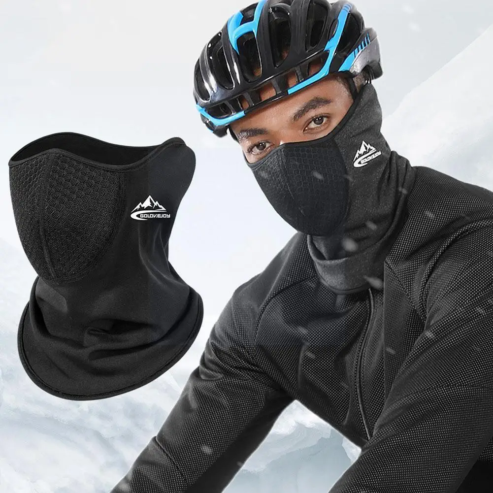 

Outdoor Cold-proof Soft High Stretch Warmth Fabric Scarf Neck Breathable Mesh Windproof Face Riding Z7z2