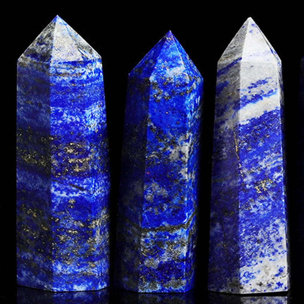 

Лазуритовая шестигранная призма AierCrystal