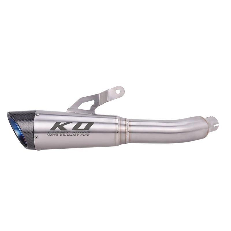 Фото Для мотоциклов YAMAHA YZF-R3, R25, MT-25, MT-03 (2022-2026) — Насадка на выхлопную трубу, глушитель, хвостовая труба из титанового сплава и карбона, система Slip-On №3