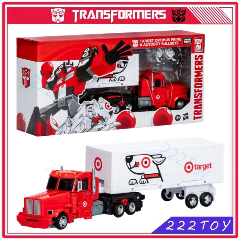 Фото Новые игрушки-трансформеры Target Optimus Prime Autobot Bullseye, аниме-модель, фигурки героев, игрушки-роботы, коллекционные предметы, хобби, подарки №1