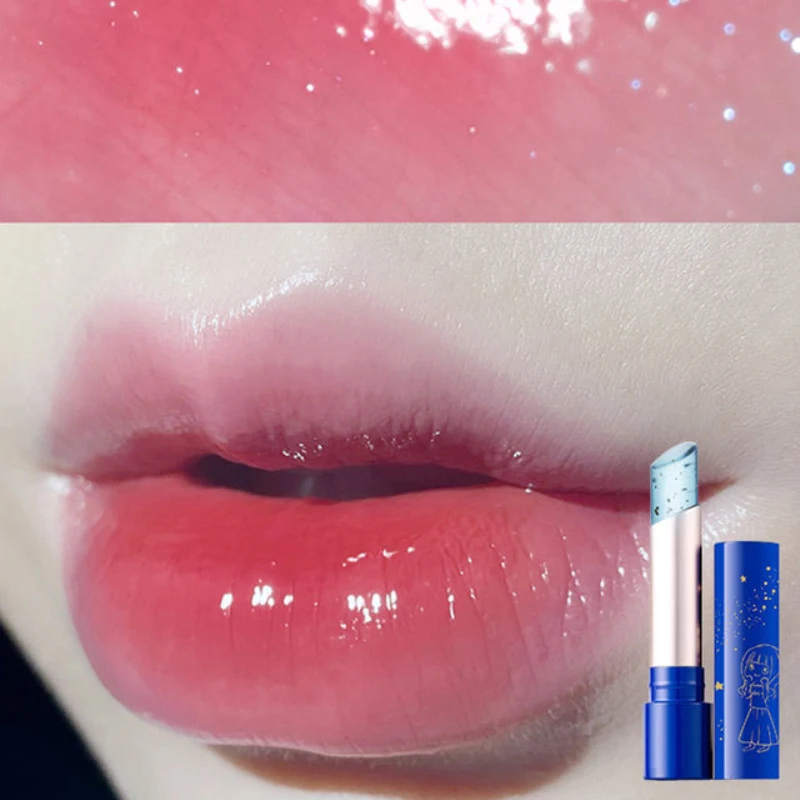 

Long Lasting Lip Balm Nourishing Moisturizing Transparent Lipstick Change Colour Repair Dry Crack Lip Care cosmetics Makeup