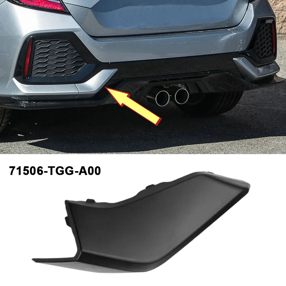 

1PC For Honda For Civic 2016-2021 Hatchback 71506-TGG-A00 Car Rear Bumper Tow Hook Cover Cap Trailer Eye Trim Lid Shell