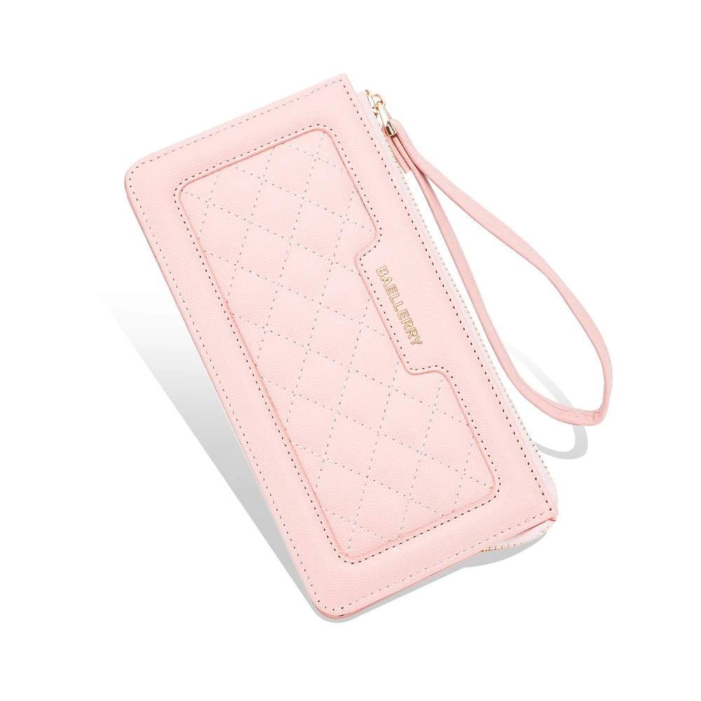 Роскошный длинный кошелек кошельки для женщин новые трендовые тонкие женский