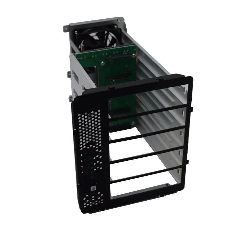 Корпус RGeek 5 Bay Hot Swap из алюминия для мини-ПК ITX, облачного хранилища NAS, сервера для хранения HDD (art.: 3920dbdb7d132) - 3920dbdb7d132