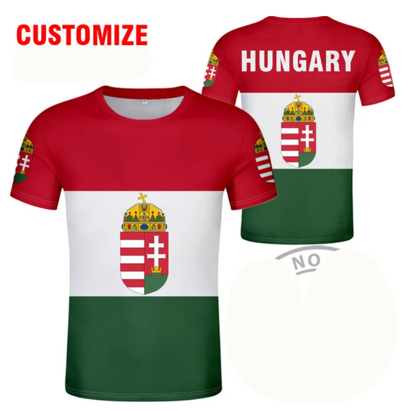 

HUNGARY T Shirt Diy Free Custom Made Name Number Hun t-shirt Nation Flag Hu Hungarian Country College Print Photo Logos Clothing