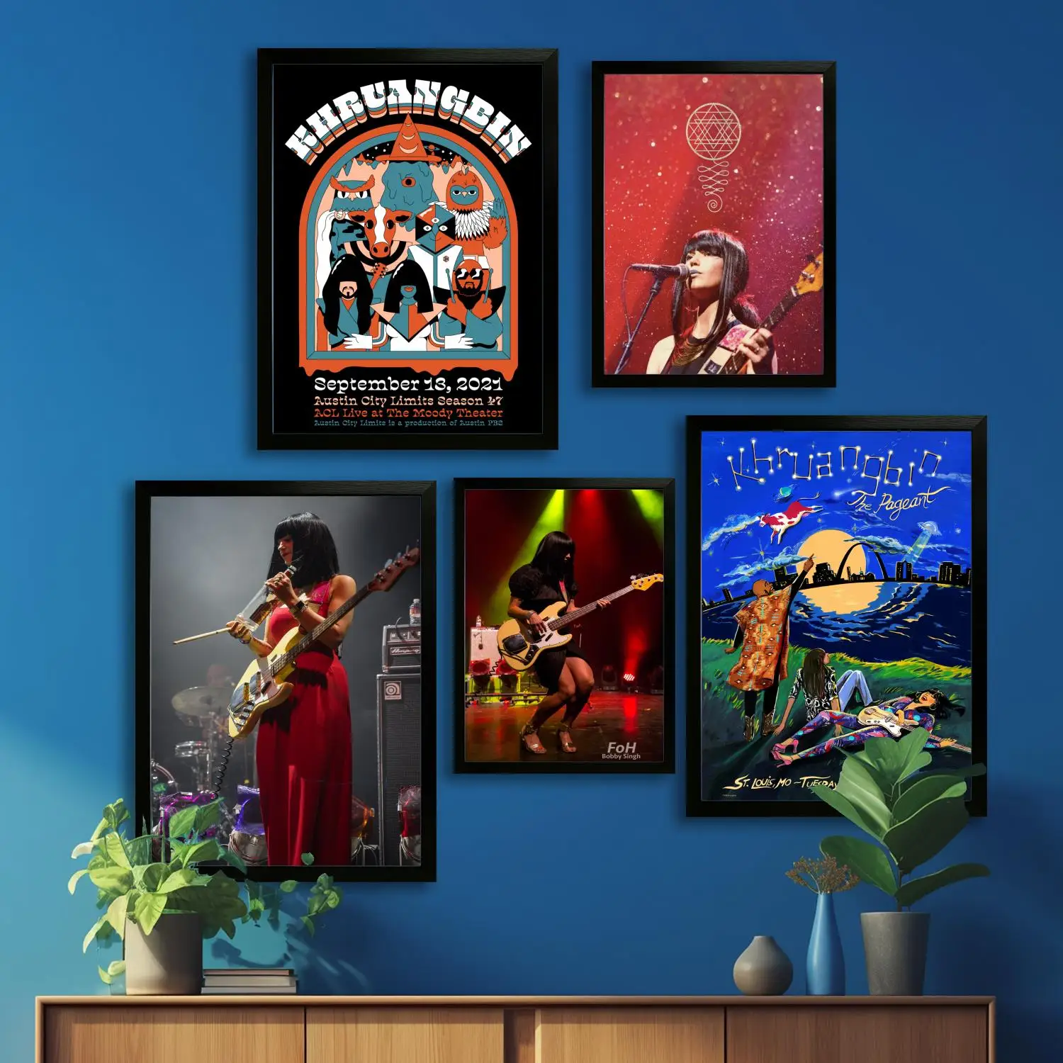 Художественный постер на холсте Khruangbin настенное искусство печать с изображением