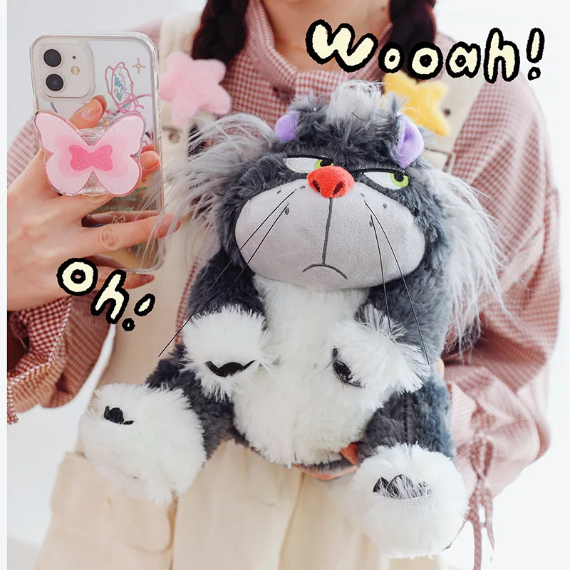 

Cute Lucifer Cat Plush Toys Princess Dream Stuffed Animals Cat Dolls Birthday Gifts for Kids Girls Room Decoration