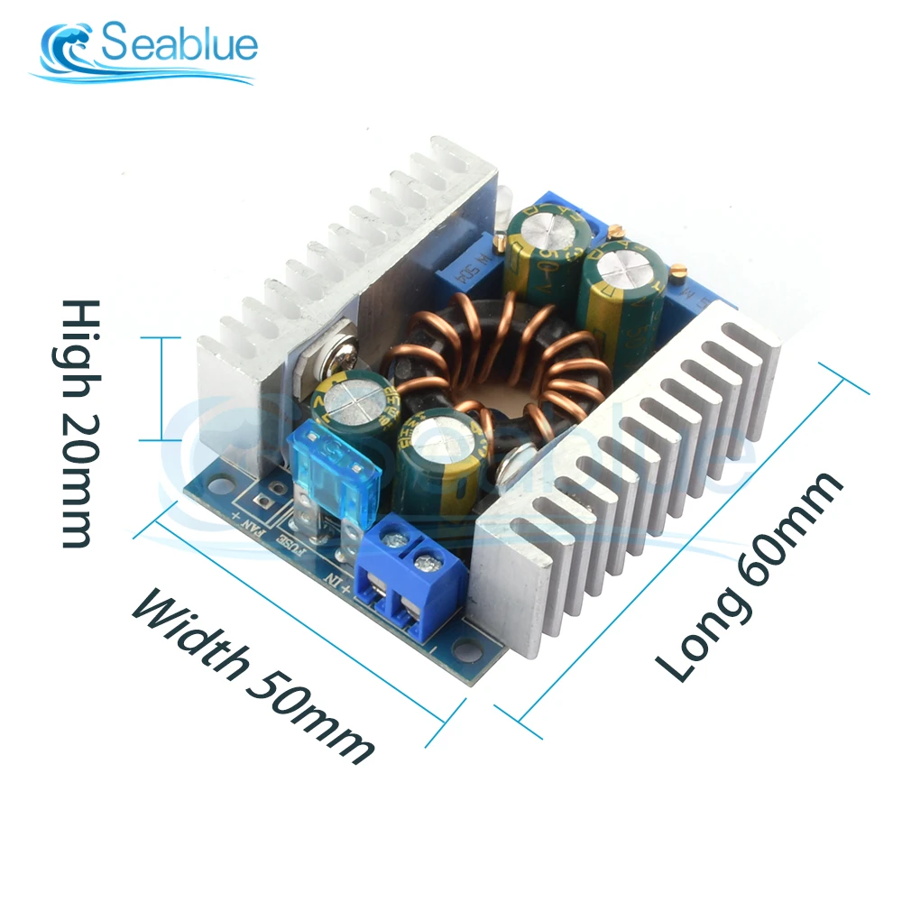 Понижающий преобразователь постоянного тока 8A 150 Вт Повышающий Модуль от 10-32 В до