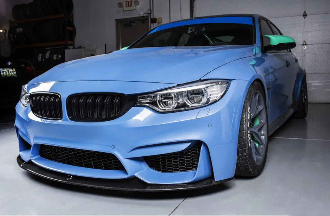 3D-дизайн GTS F82 M4 Mp Style Dry Carbon Fiber Передняя губа для F80 M3 Psm Type
