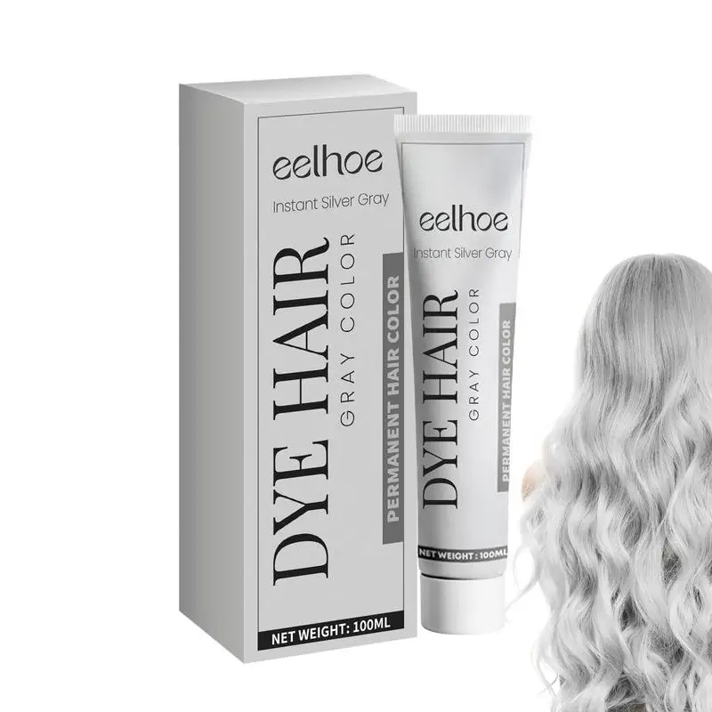 

Временная Краска для волос, воск для краски, седый крем для волос, серебристый пигмент, питает волосы, мгновенный эффект, для ролевых игр, стандартный выпускной