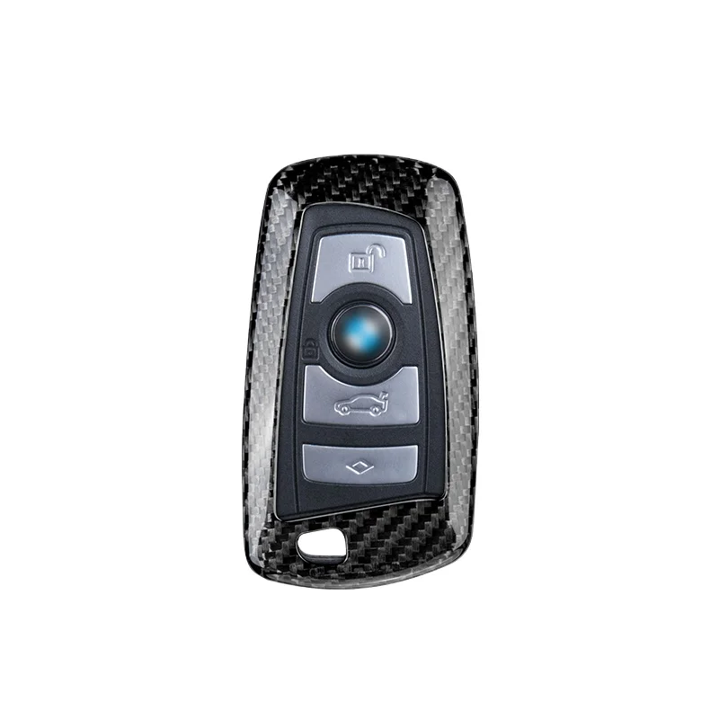 

Чехол для автомобильного ключа из углеродного волокна