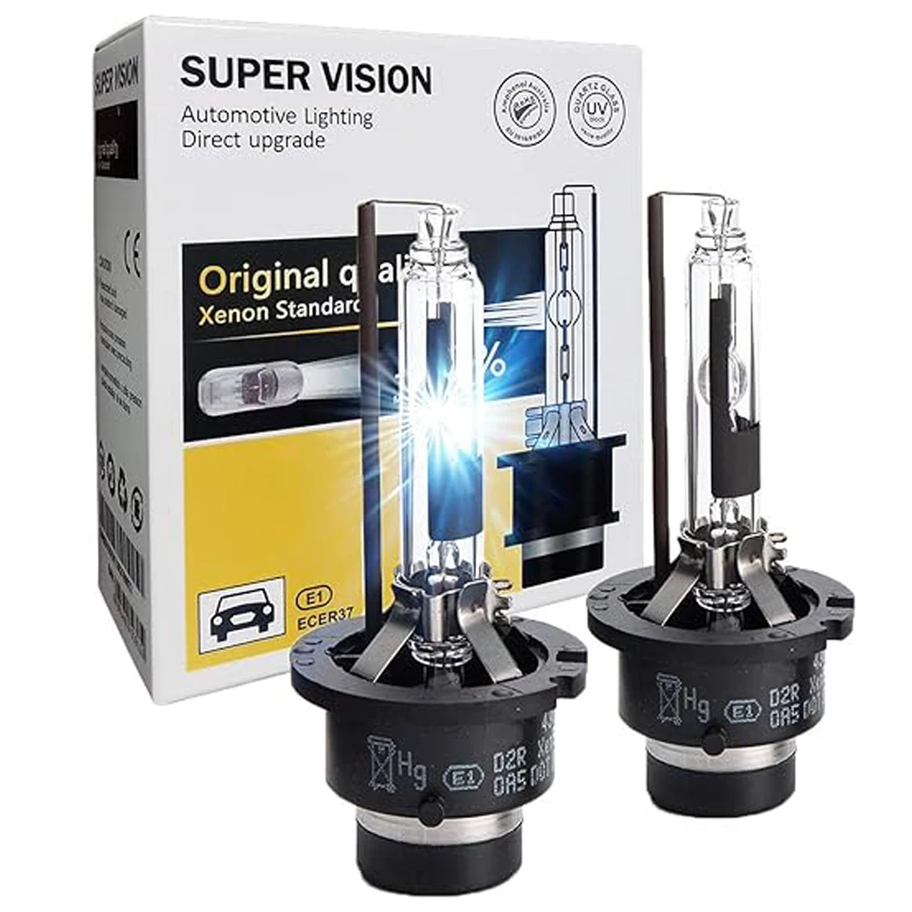 

Новые 2 шт. D4S D2R D4R D2S HID лампы для фар 300% яркая легкость 6000K 3000K 8000K белая крутая 35 Вт ксеноновая сменная лампа 12 В