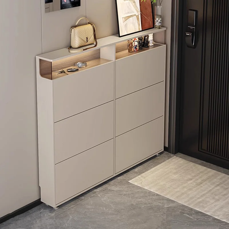 Вертикальная портативная полка для обуви экономия места современный шкаф