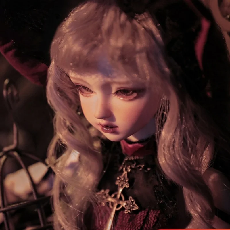Shuga Fairy 1/4 Bariy BJD кукла винтажная Лолита красная юбка сладкая улыбка выражение для