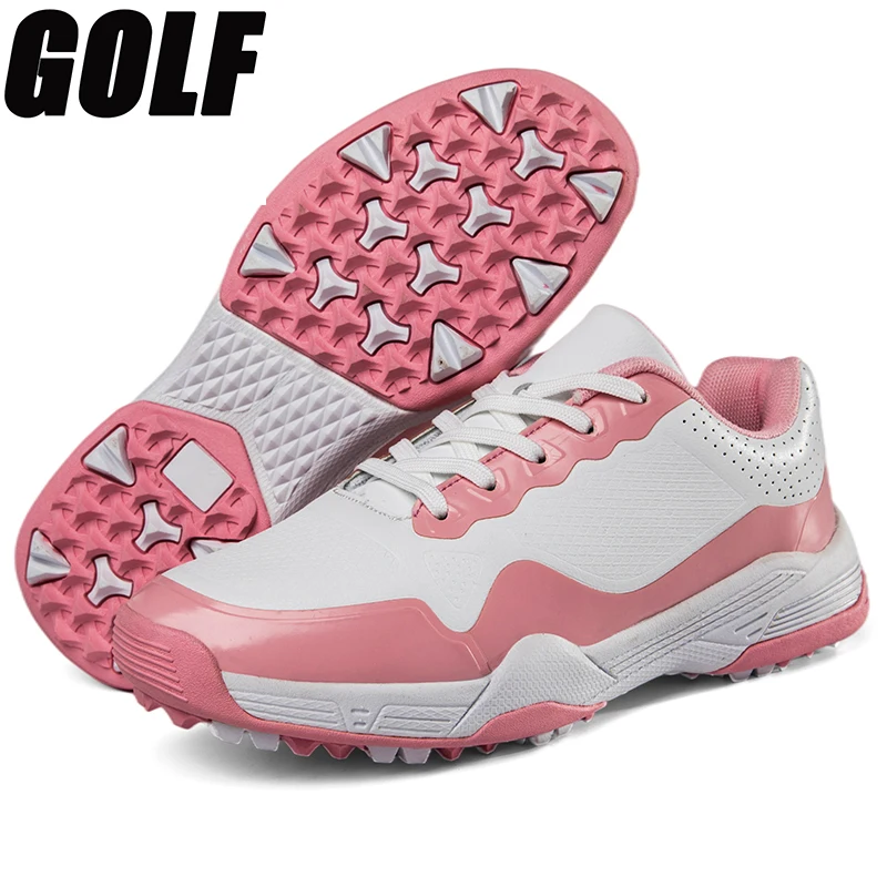 

High Quality Men's Women's Golf Shoes Professional Golf Training Shoes, Non-slip Outdoor Sports Good Golf Shoes For Women