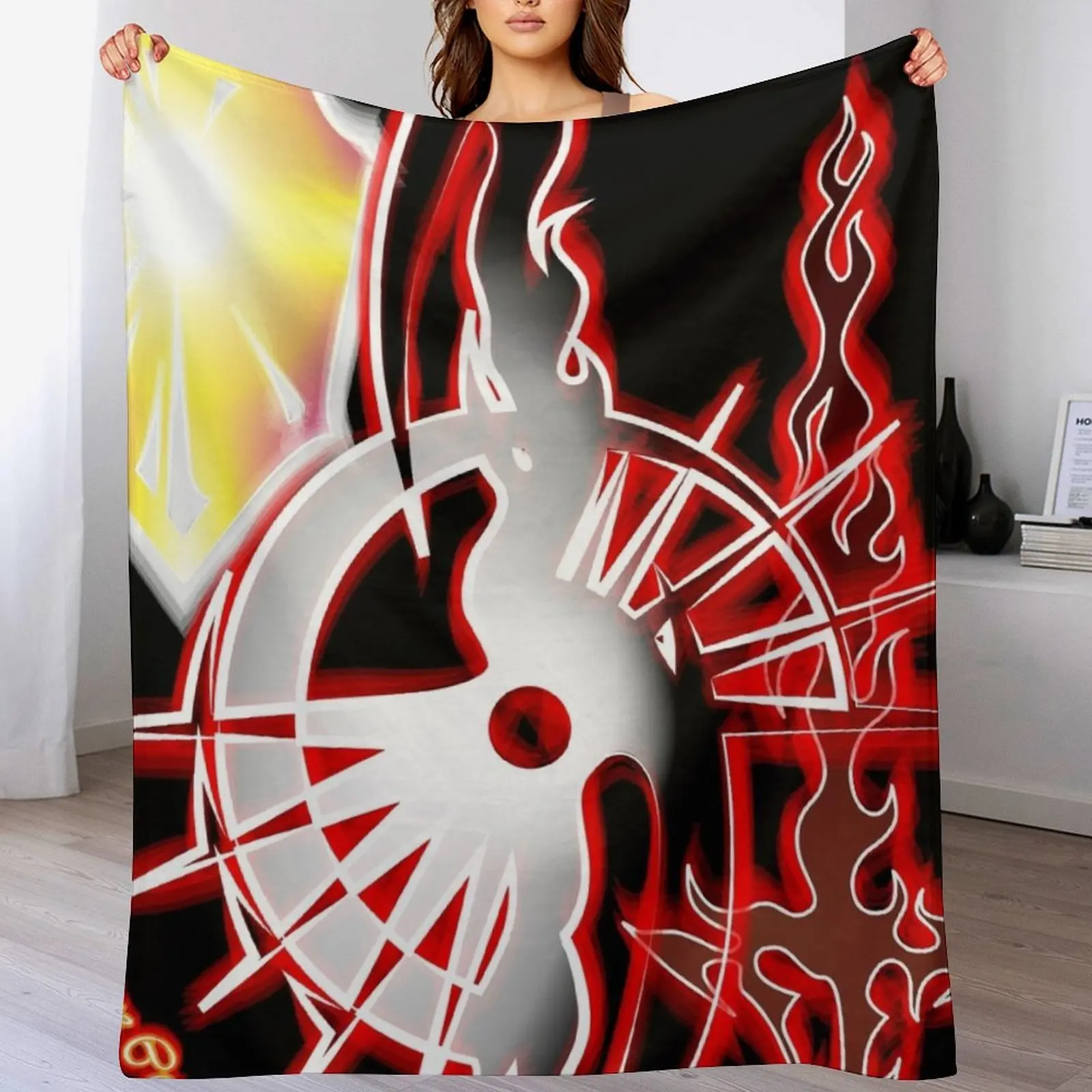 Suikoden 2-Rune of Beginning Пледы и пледы рождественские подарки Одеяла для кровати