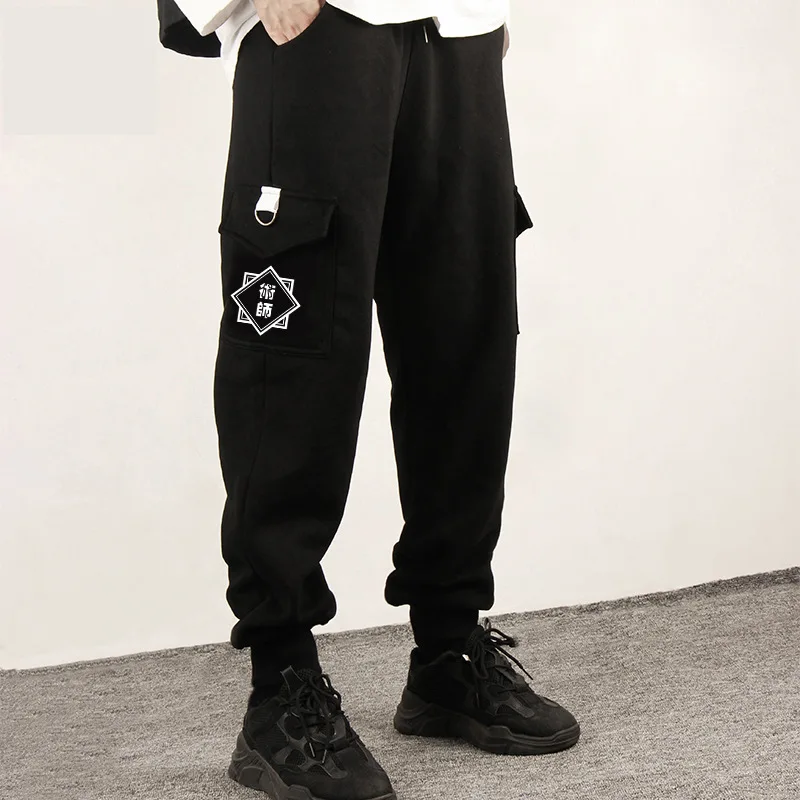 

Japan Anime Jujutsu Kaisen Pants Unisex Gojo Satoru Everyday Sports Casual Pants Overall