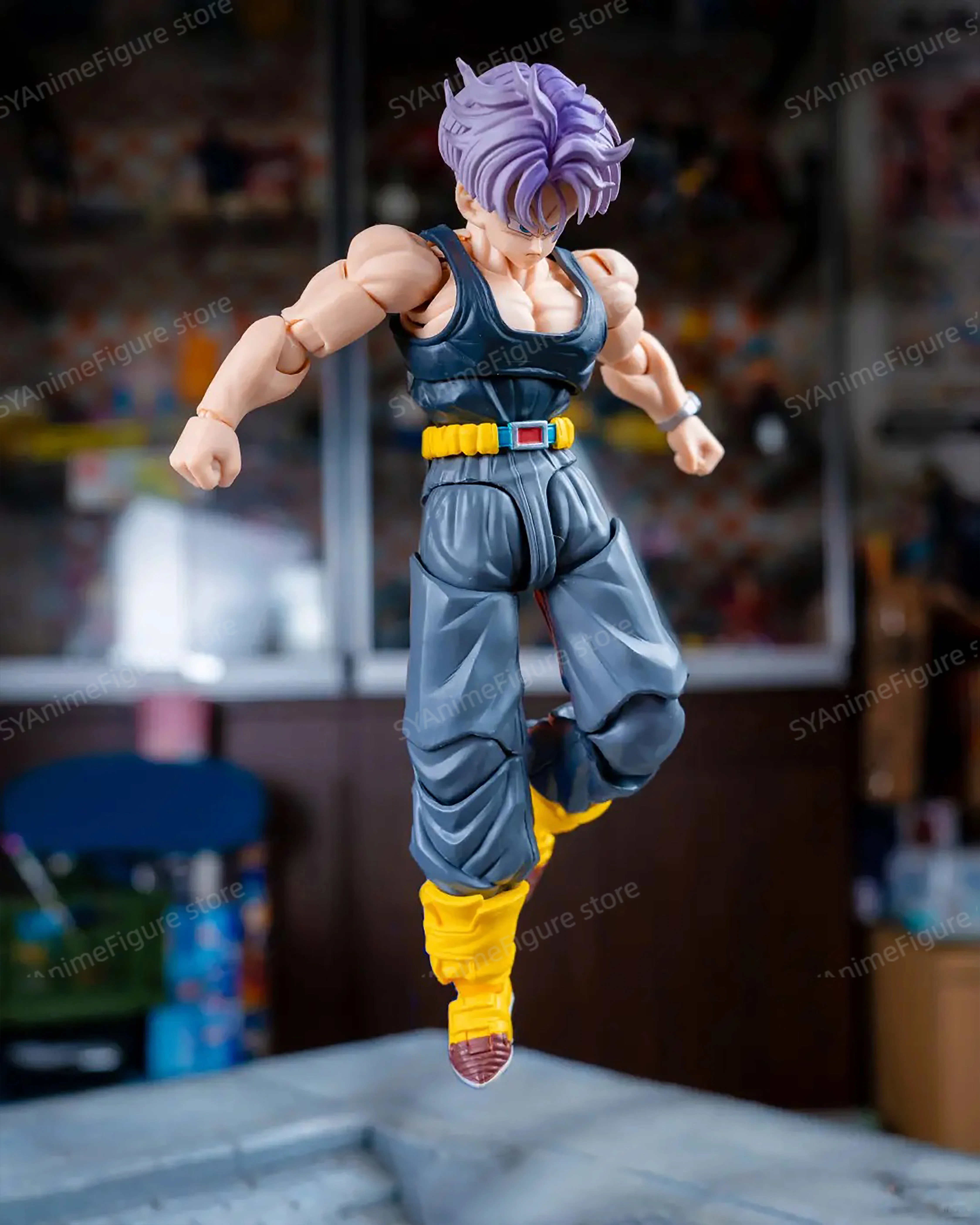 Фото В наличии: Коллекционные фигурки Tonsenarttoys Kamione Dragon Ball Z Trunks SHF 05A 05B, модель игрушки, подарок №5