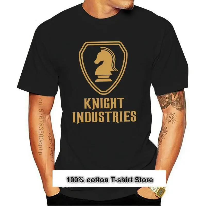 

Industrias Knight Rider Michael David Hasselhoff KITT Fundación 80s camiseta