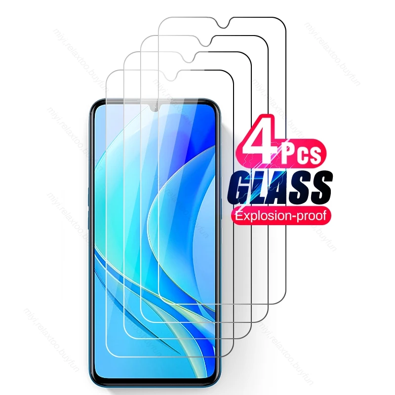 

4 шт. закаленное стекло для Huawei Nova Y70 Y 70 Plus полное покрытие защита для экрана Взрывозащищенная HD пленка для Hauwei Nova Y70 + 6,75"